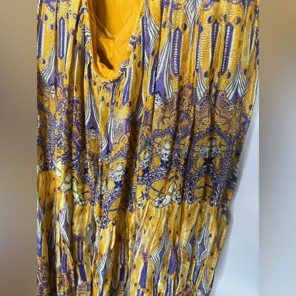 Anthropologie Bhanuni by Jyoti Printed Jacquard Maxi Dress - Picture 6 of 7